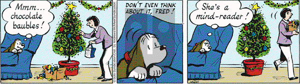 Fred Basset on Thursday December 21, 2017 Comic Strip