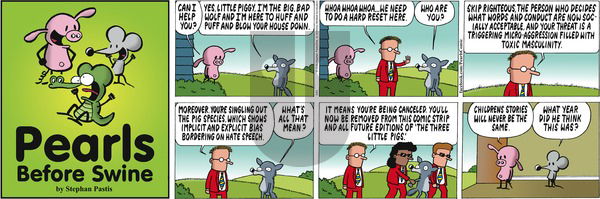 Pearls Before Swine on Sunday March 23, 2025 Comic Strip