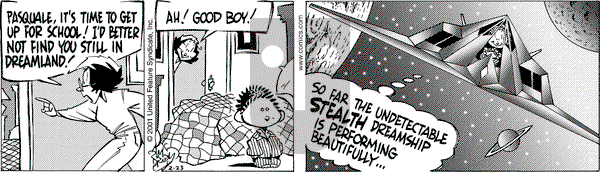 Rose is Rose on Friday February 23, 2001 Comic Strip