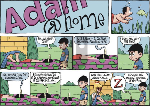 Adam@Home on Sunday June 9, 2019 Comic Strip