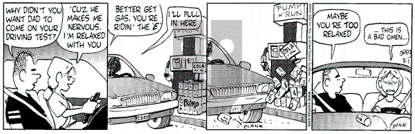 Luann on Tuesday August 15, 2000 Comic Strip