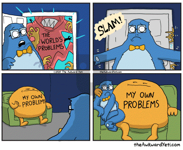 The Awkward Yeti on Monday May 11, 2020 Comic Strip