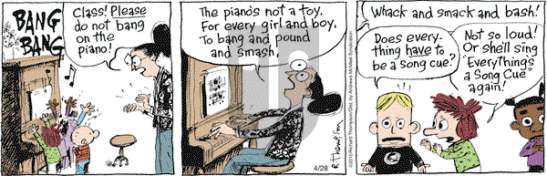Cul de Sac on Monday April 28, 2025 Comic Strip