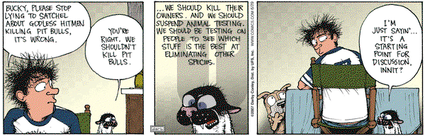 Get Fuzzy on Friday June 29, 2007 Comic Strip