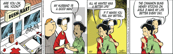 Baldo on Thursday August 7, 2003 Comic Strip
