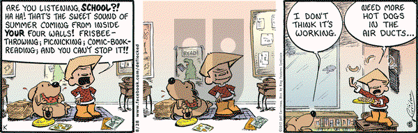 DeFlocked on Tuesday August 28, 2012 Comic Strip