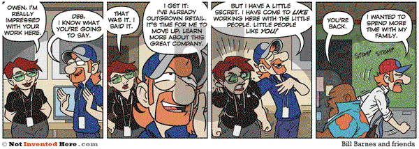 Not Invented Here on Wednesday December 8, 2021 Comic Strip