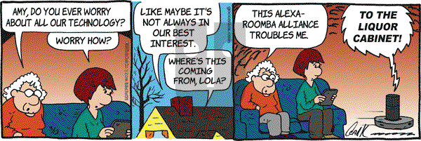 Lola on Friday March 13, 2020 Comic Strip