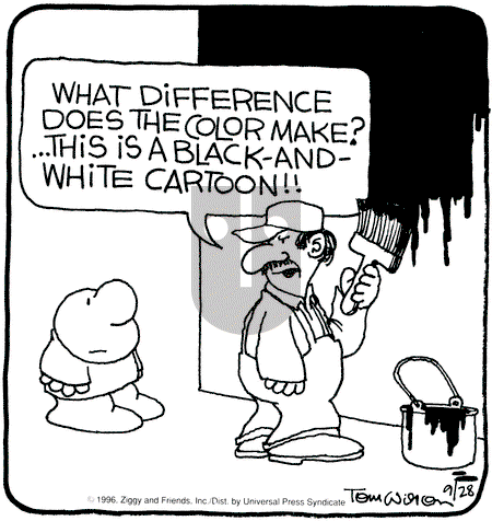 Ziggy - Saturday September 28, 1996 Comic Strip