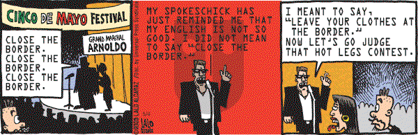 La Cucaracha on Wednesday May 4, 2005 Comic Strip