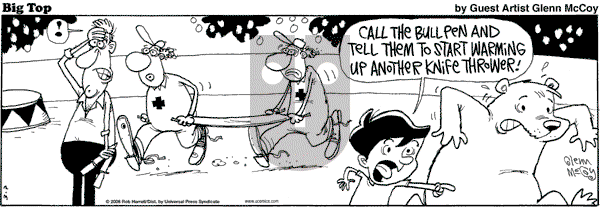 Big Top on Tuesday March 7, 2006 Comic Strip
