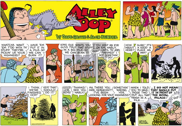 Alley Oop on Sunday May 30, 1999 Comic Strip