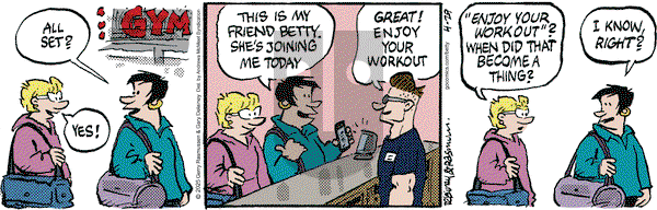 Betty on Tuesday April 29, 2025 Comic Strip