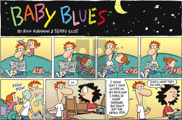 Baby Blues on Sunday July 22, 2012 Comic Strip