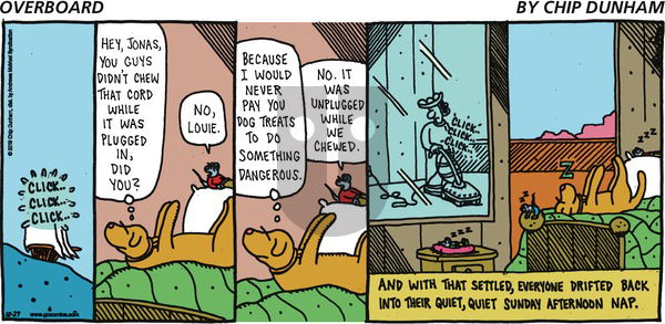 Overboard on Sunday October 27, 2019 Comic Strip