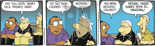 The Buckets on Thursday August 8, 2019 Comic Strip