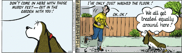 Fred Basset on Saturday February 22, 2020 Comic Strip