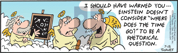 Frank and Ernest - Saturday July 18, 2009 Comic Strip