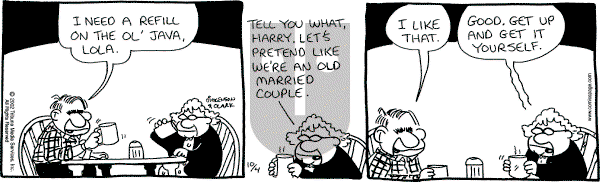 Lola on Friday October 4, 2002 Comic Strip