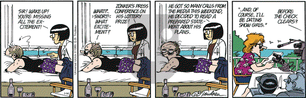 Doonesbury on Thursday January 14, 2016 Comic Strip