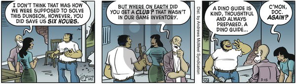 Alley Oop on Friday March 15, 2019 Comic Strip