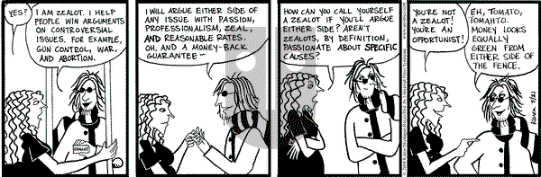 Clear Blue Water on Saturday August 7, 2004 Comic Strip