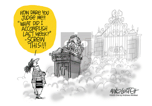 Mike Lester on Thursday February 27, 2025 Comic Strip