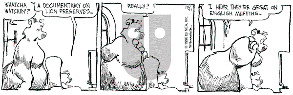 The Grizzwells on Wednesday December 11, 1996 Comic Strip