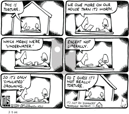 Tom Toles on Monday March 9, 2009 Comic Strip
