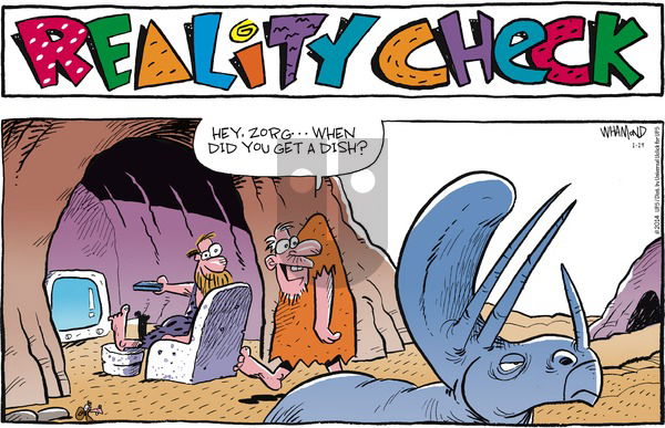 Reality Check on Sunday January 19, 2014 Comic Strip