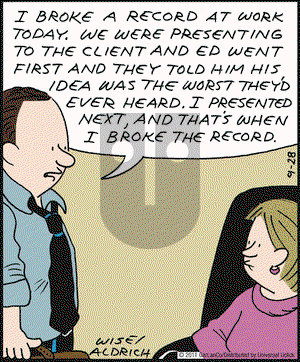 Real Life Adventures on Wednesday September 28, 2011 Comic Strip