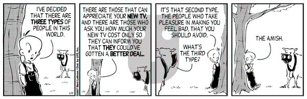 Cow and Boy Classics on Thursday April 19, 2007 Comic Strip