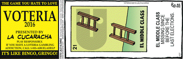 La Cucaracha on Wednesday April 27, 2016 Comic Strip