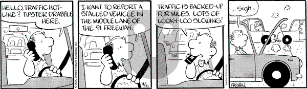 Drabble on Saturday July 22, 2000 Comic Strip