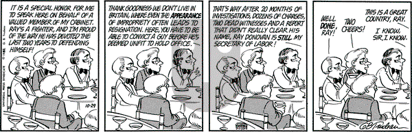 Doonesbury on Friday October 29, 1982 Comic Strip