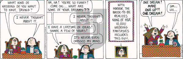 Cathy Classics - Thursday March 5, 2015 Comic Strip