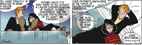 9 Chickweed Lane on Tuesday January 19, 2016 Comic Strip
