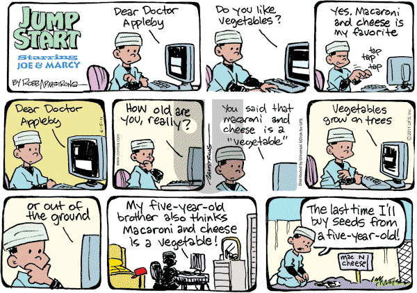 JumpStart on Sunday June 5, 2011 Comic Strip