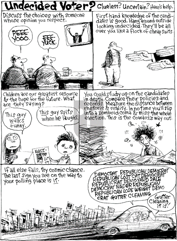 Richard's Poor Almanac on Thursday November 13, 2014 Comic Strip