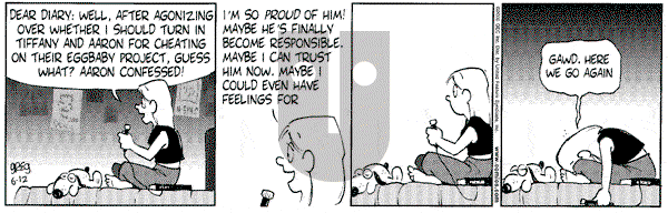 Luann on Monday June 12, 2000 Comic Strip
