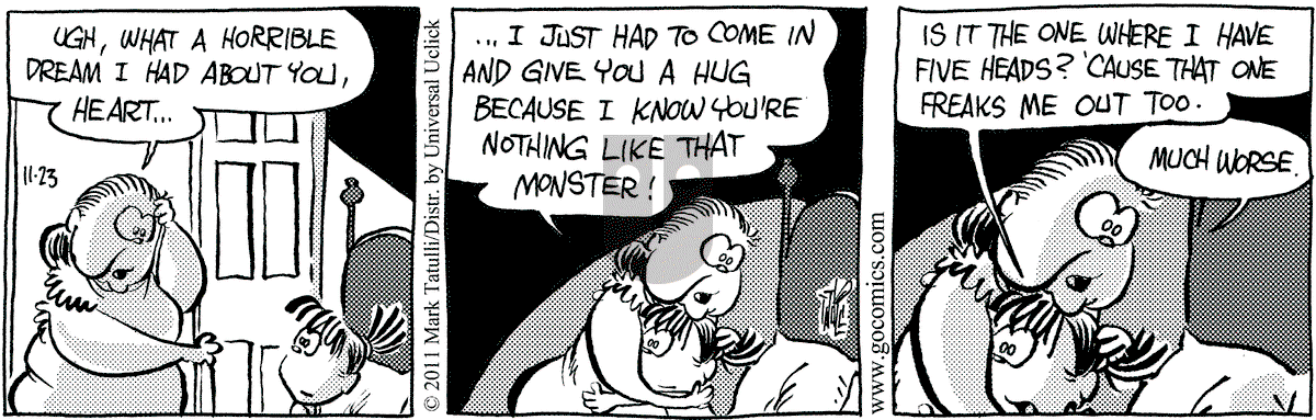 Heart of the City - Wednesday November 23, 2011 Comic Strip