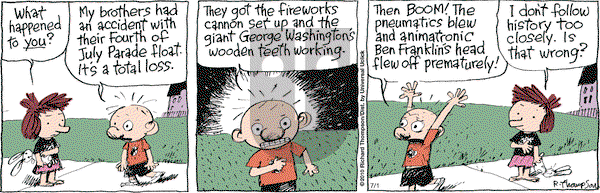 Cul de Sac on Wednesday July 1, 2015 Comic Strip