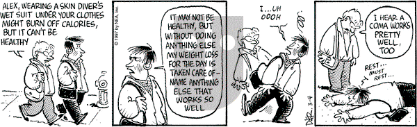 Betty on Tuesday March 4, 1997 Comic Strip