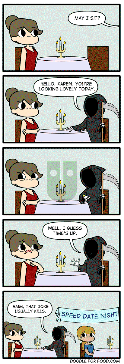 Doodle for Food on Monday May 7, 2018 Comic Strip