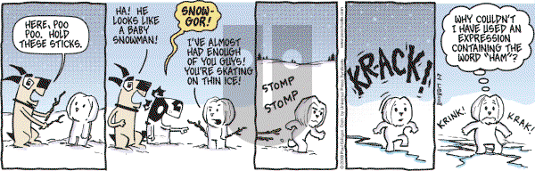 Pooch Cafe on Wednesday January 7, 2009 Comic Strip