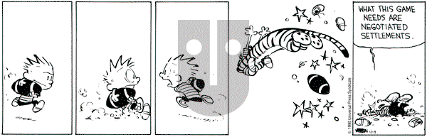 Calvin and Hobbes on Tuesday October 9, 1990 Comic Strip