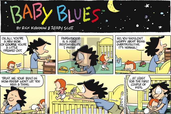 Baby Blues on Sunday October 25, 2015 Comic Strip