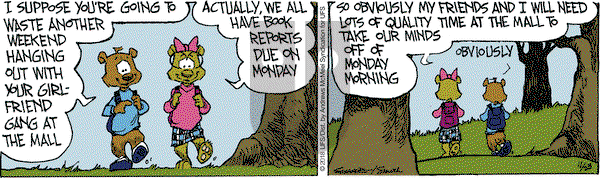 The Grizzwells on Friday November 23, 2018 Comic Strip