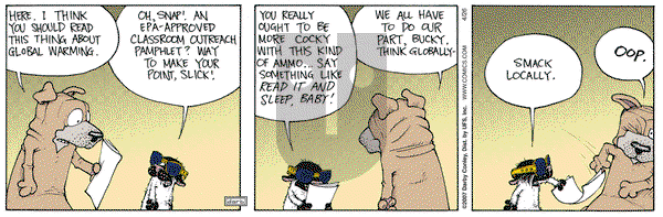 Get Fuzzy on Thursday April 26, 2007 Comic Strip