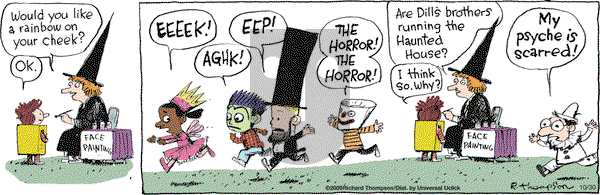 Cul de Sac on Friday October 30, 2009 Comic Strip